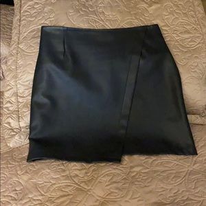 Leather mini Skirt